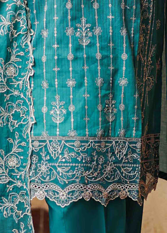 Bin Saeed Fabric - SMLF-0696 A- 3 Piece Embroidered Stitched Suit