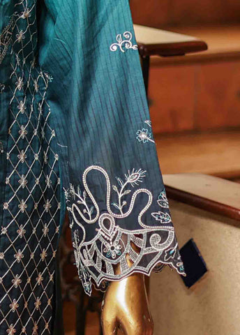 Bin Saeed Fabric - SMLF-0696 B- 3 Piece Embroidered Stitched Suit