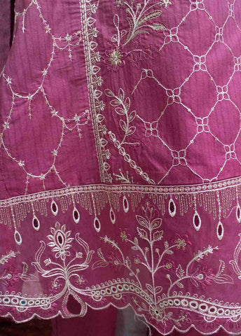 Bin Saeed Fabric - SMLF-0699 B- 3 Piece Embroidered Stitched Suit