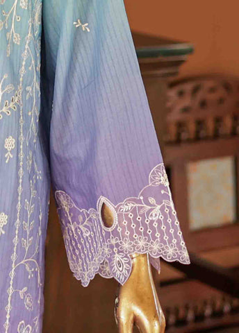 Bin Saeed Fabric - SMLF-0700 B- 3 Piece Embroidered Stitched Suit