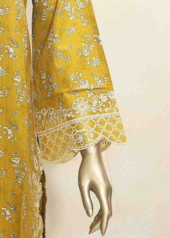 Bin Saeed Fabric - SMLF-127-Emb- 3 Piece Embroidered Stitched Suit