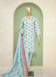 SMLF-136-Emb- 3 Piece Embroidered Stitched Suit