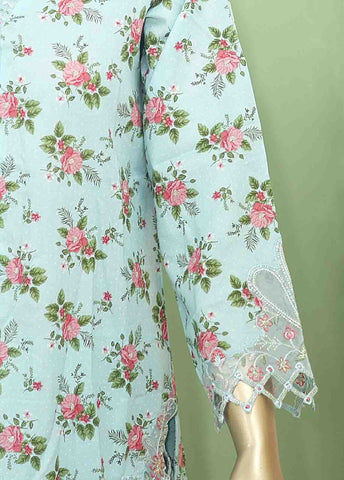 Bin Saeed Fabric - SMLF-136-Emb- 3 Piece Embroidered Stitched Suit