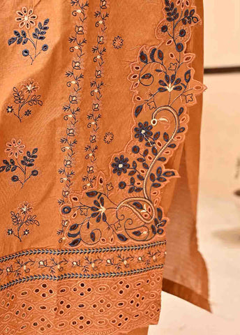 Bin Saeed Fabric - SMLF-385-NZ-3 Piece Chikankari Stitched Suit