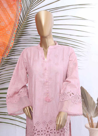 Bin Saeed Fabric - SMLF-391-CK-3 Piece Chikankari Stitched Suit