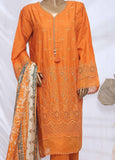 SMLF-397-CK-3 Piece Chikankari Stitched Suit