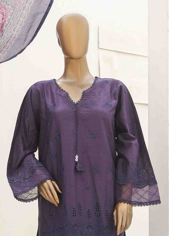 Bin Saeed Fabric - SMLF-438-CK-3 Piece Chikankari Stitched Suit