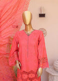 SMLF-512-CKC-3 Piece Cutwork Kari Stitched Suit