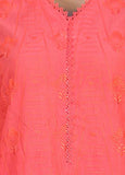 SMLF-512-CKC-3 Piece Cutwork Kari Stitched Suit