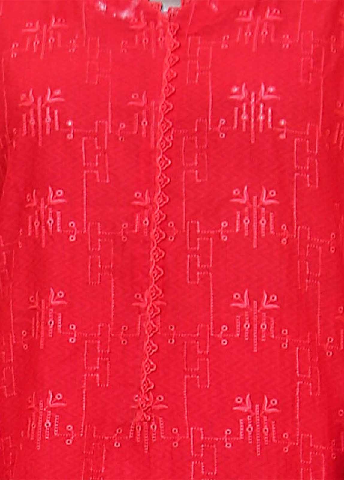 Bin Saeed Fabric - SMLF-515-CKC-3 Piece Cutwork Kari Stitched Suit