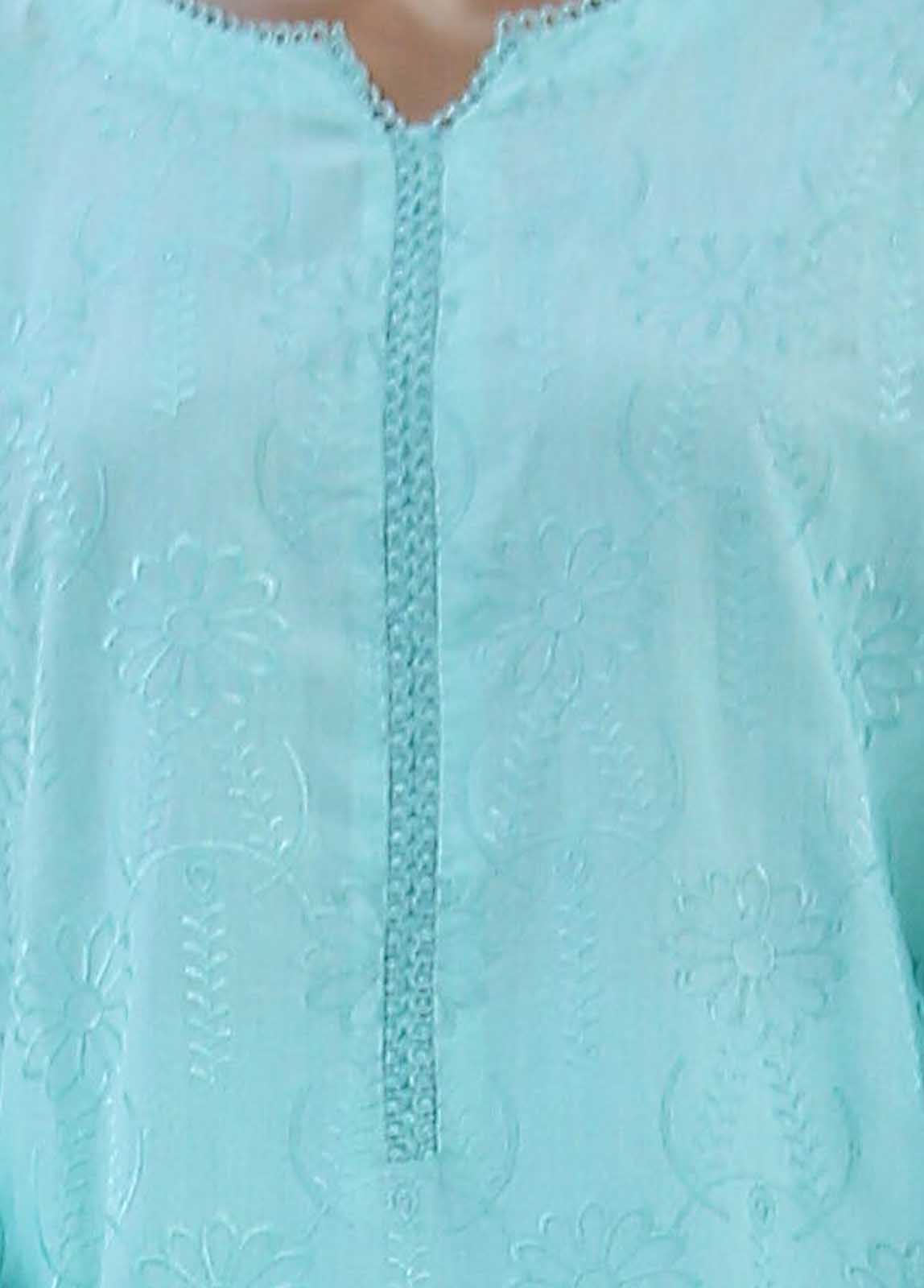 Bin Saeed Fabric - SMLF-516-CKC-3 Piece Cutwork Kari Stitched Suit