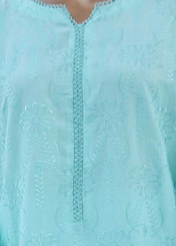 Bin Saeed Fabric - SMLF-516-CKC-3 Piece Cutwork Kari Stitched Suit