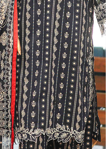 Bin Saeed Fabric - SMLF-625-Emb- 3 Piece Embroidered Stitched Suit