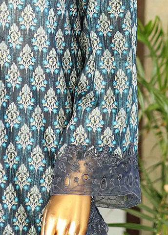 Bin Saeed Fabric - SMLF-626-Emb- 3 Piece Embroidered Stitched Suit