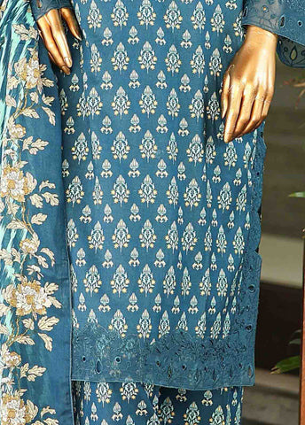 Bin Saeed Fabric - SMLF-630-Emb- 3 Piece Embroidered Stitched Suit