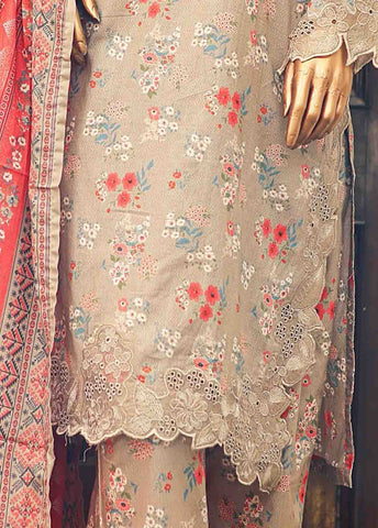 Bin Saeed Fabric - SMLF-631-Emb- 3 Piece Embroidered Stitched Suit