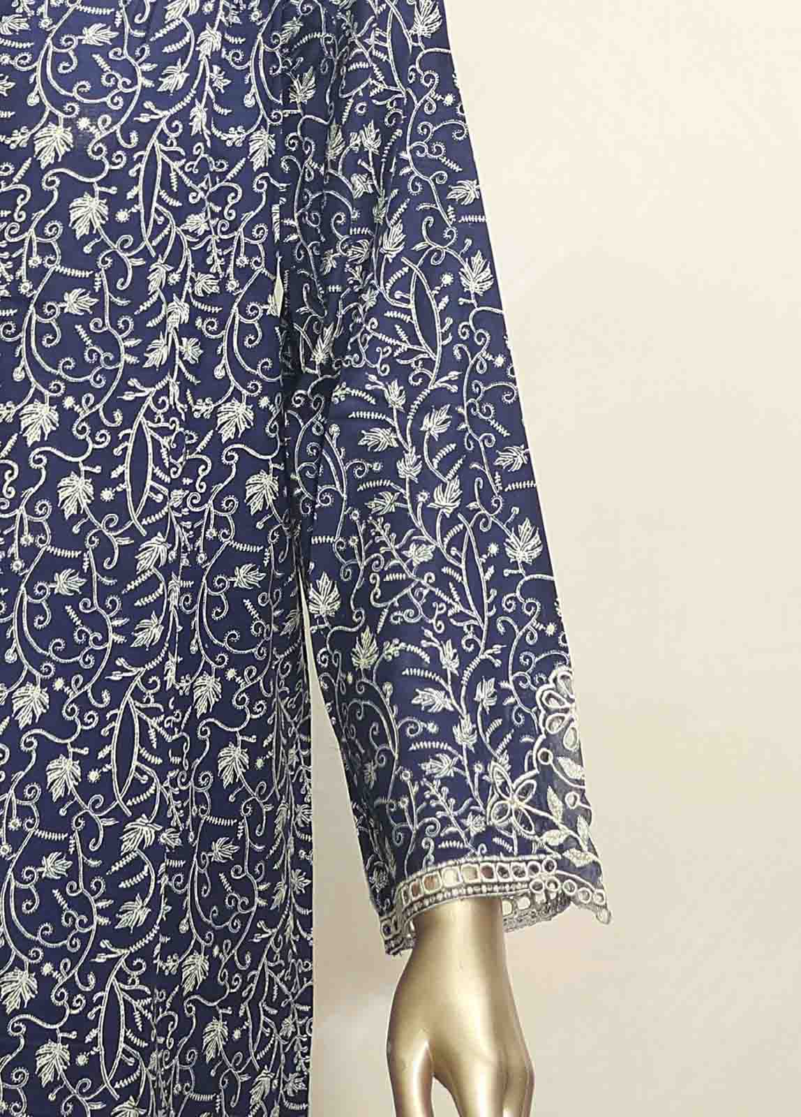 Bin Saeed Fabric - SMLF-635-Emb- 3 Piece Embroidered Stitched Suit