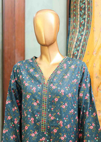 Bin Saeed Fabric - SMLF-642-Emb- 3 Piece Embroidered Stitched Suit