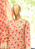 SMLF-645-Emb- 3 Piece Embroidered Stitched Suit