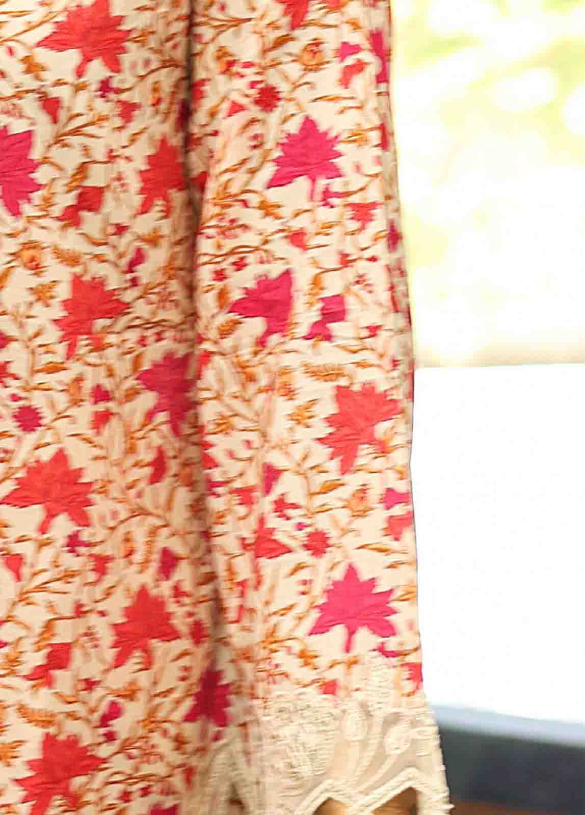 Bin Saeed Fabric - SMLF-645-Emb- 3 Piece Embroidered Stitched Suit