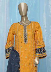 SMLF-94-ED- 3 Piece Embroidered Stitched Suit