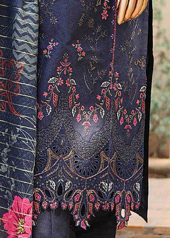 Bin Saeed Fabric - SMLF-EMB-0409 B - 3 Piece Embroidered Stitched Suit