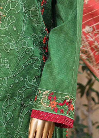 Bin Saeed Fabric - SMLF-EMB-377 B- 3 Piece Embroidered Stitched Suit