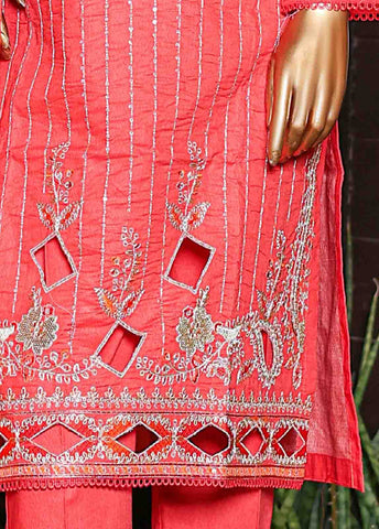 Bin Saeed Fabric - SMLF-EMB-378 B- 3 Piece Embroidered Stitched Suit