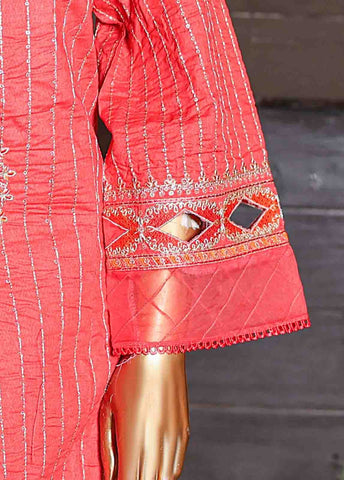 Bin Saeed Fabric - SMLF-EMB-378 B- 3 Piece Embroidered Stitched Suit