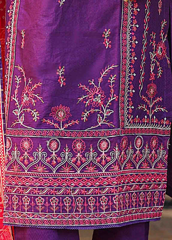 Bin Saeed Fabric - SMLF-EMB-386 B - 3 Piece Embroidered Stitched Suit