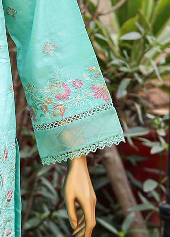 Bin Saeed Fabric - SMLF-EMB-389 B - 3 Piece Embroidered Stitched Suit