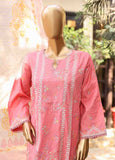SMLF-EMB-396 B - 3 Piece Embroidered Stitched Suit