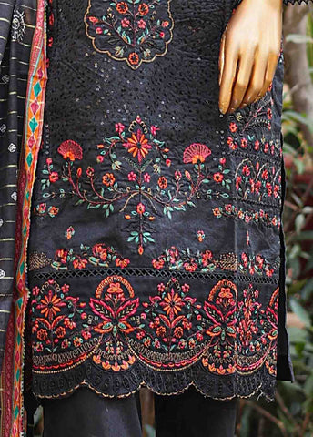 Bin Saeed Fabric - SMLF-EMB-399 B - 3 Piece Embroidered Stitched Suit