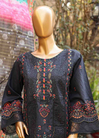 Bin Saeed Fabric - SMLF-EMB-399 B - 3 Piece Embroidered Stitched Suit