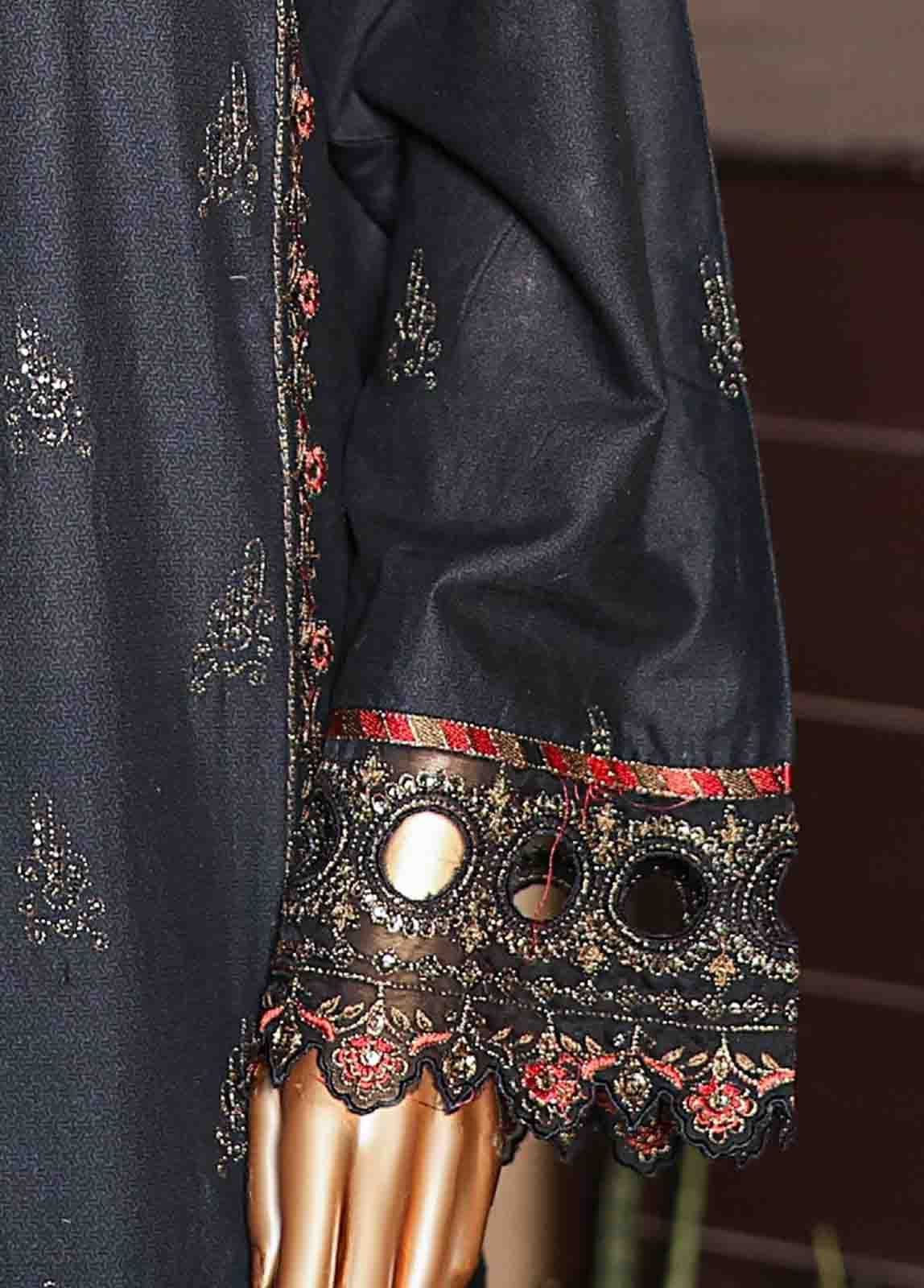 Bin Saeed Fabric - SMLF-EMB-401 B - 3 Piece Embroidered Stitched Suit