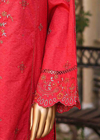 Bin Saeed Fabric - SMLF-EMB-402 A - 3 Piece Embroidered Stitched Suit