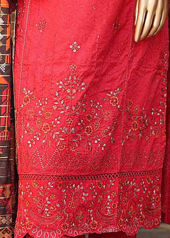 Bin Saeed Fabric - SMLF-EMB-402 A - 3 Piece Embroidered Stitched Suit