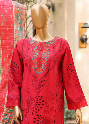 Bin Saeed Fabric - SMLF-EMB-407 B - 3 Piece Embroidered Stitched Suit