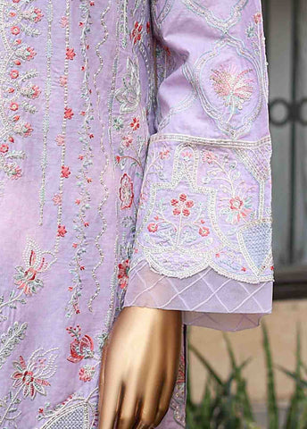 Bin Saeed Fabric - SMLF-EMB-428 A - 3 Piece Embroidered Stitched Suit