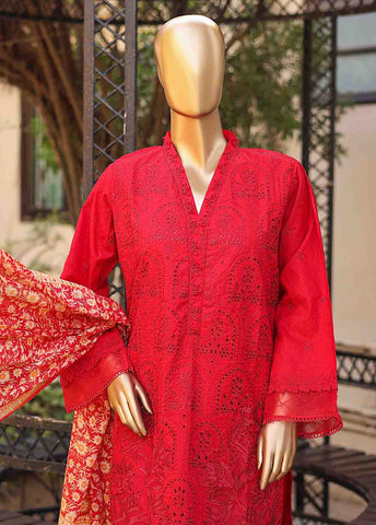 Bin Saeed Fabric - SMLF-EMB-431 B - 3 Piece Embroidered Stitched Suit