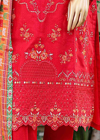 Bin Saeed Fabric - SMLF-EMB-440 B - 3 Piece Embroidered Stitched Suit