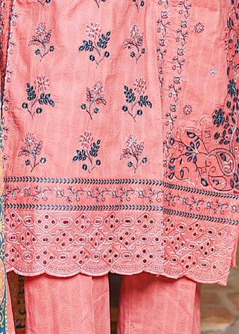 Bin Saeed Fabric - SMLF-EMB-443 B - 3 Piece Embroidered Stitched Suit