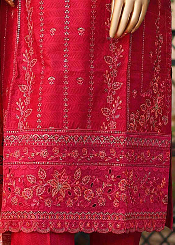 Bin Saeed Fabric - SMLF-EMB-444 B - 3 Piece Embroidered Stitched Suit