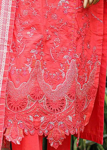 Bin Saeed Fabric - SMLF-EMB-449 A - 3 Piece Embroidered Stitched Suit