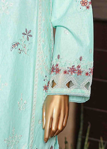 Bin Saeed Fabric - SMLF-EMB-450 B - 3 Piece Embroidered Stitched Suit