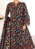 SMLF-FR-0219- 3 Piece Embroidered Stitched Suit