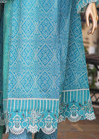 Bin Saeed Fabric - SMLF-FR-0452- 3 Piece Embroidered Stitched Suit