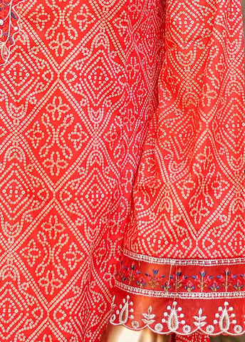 Bin Saeed Fabric - SMLF-FR-0453- 3 Piece Embroidered Stitched Suit