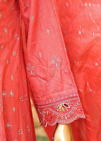 Bin Saeed Fabric - SMLF-FR-0512- 3 Piece Embroidered Stitched Suit