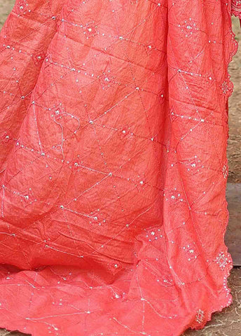 Bin Saeed Fabric - SMLF-FR-0512- 3 Piece Embroidered Stitched Suit